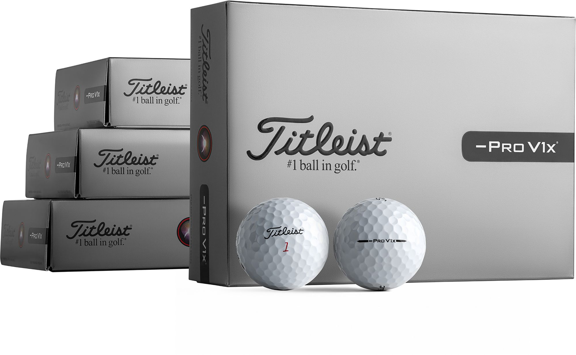 Titleist 2026 Pro V1x Left Dash Personalized Golf Balls - 4 Dozen Loyalty Rewarded