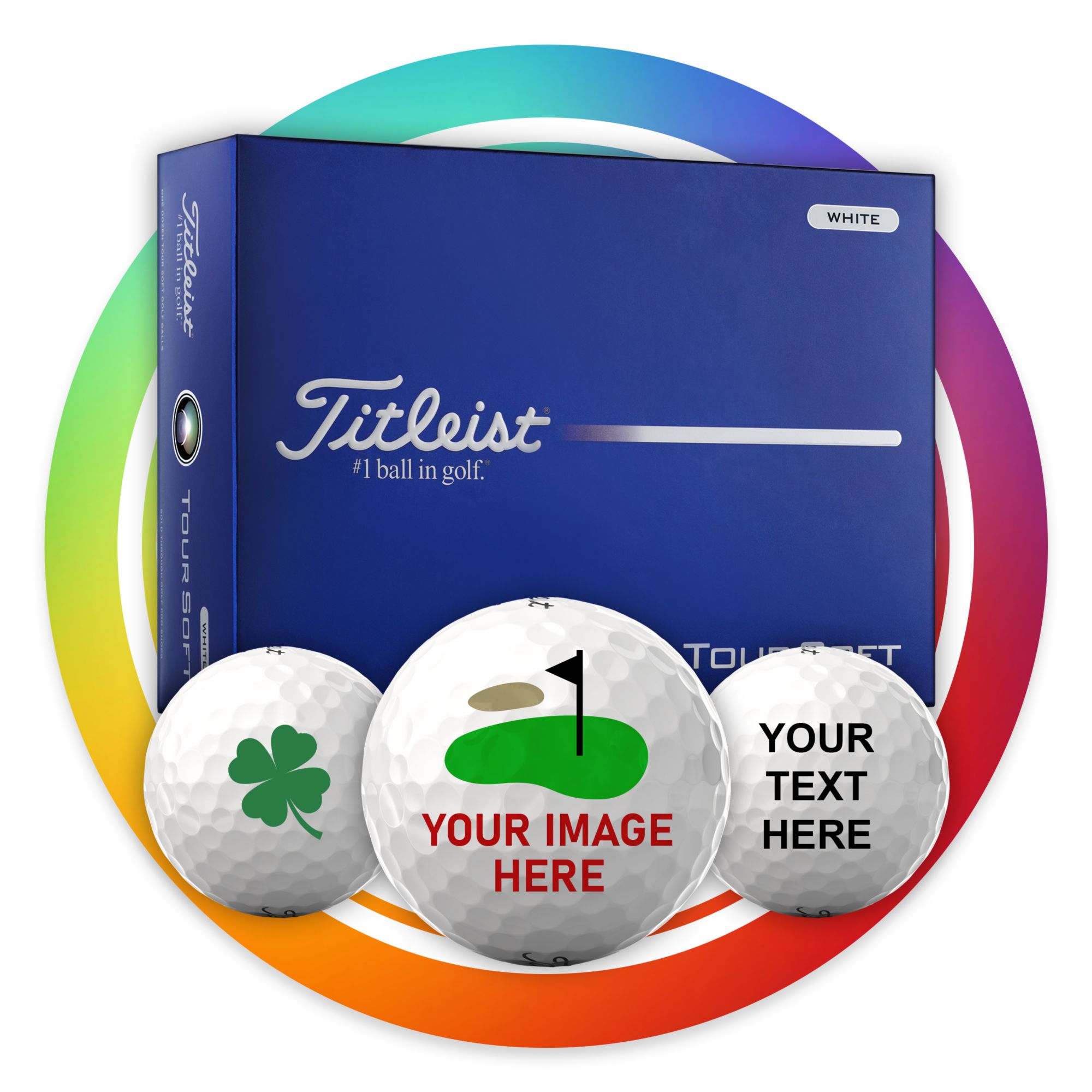 Titleist 2026 Tour Soft Personalized Golf Balls