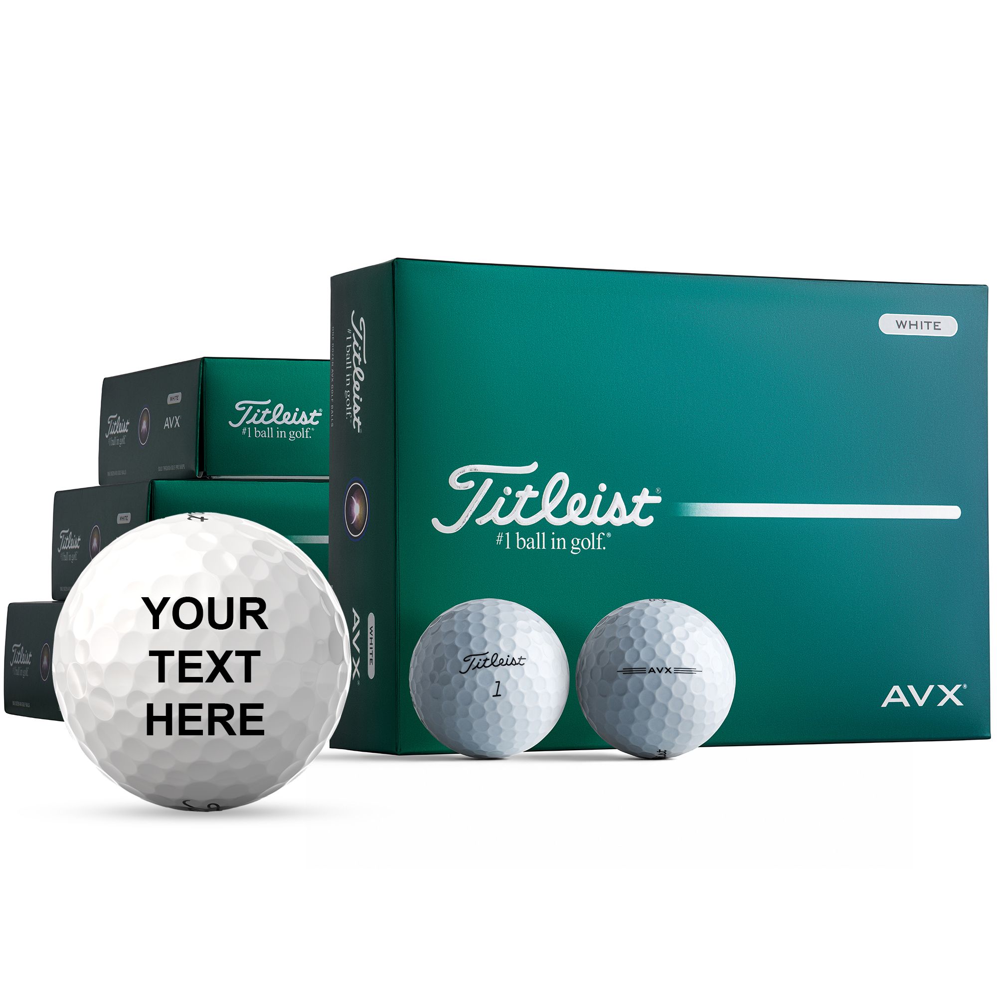 Titleist 2026 AVX Personalized Golf Balls - 4 Dozen Loyalty Rewarded