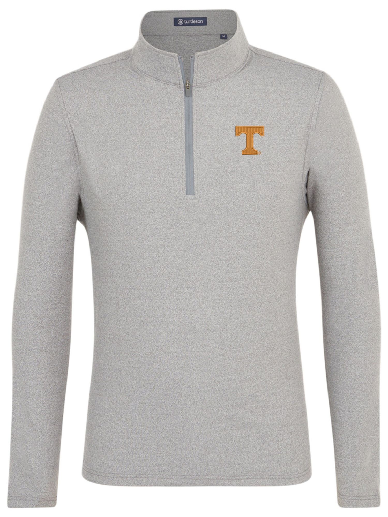 Turtleson Men's Tennessee Volunteers Black 1/4 Zip Pullover