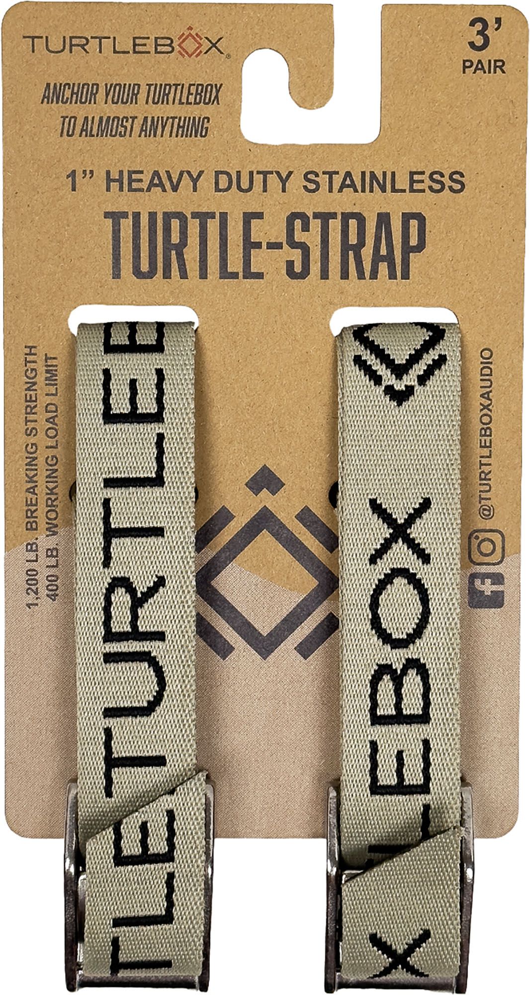 Turtlebox Tie-Down Straps