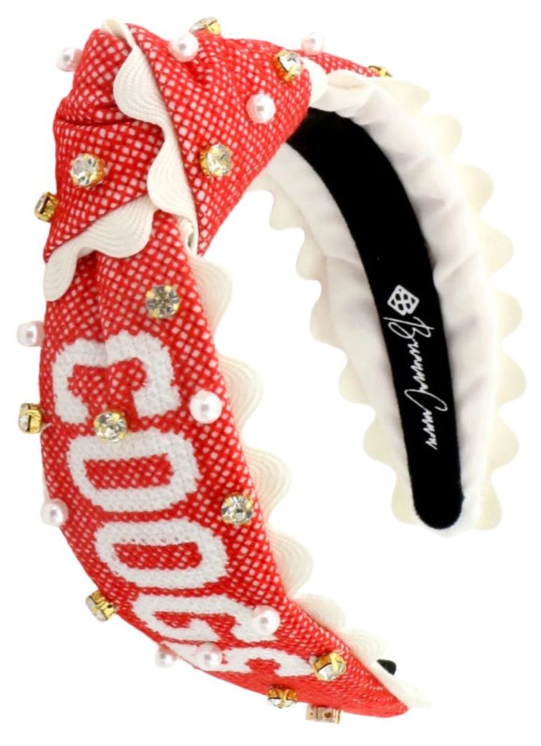 Brianna Cannon Girls' Houston Cougars Cross Stitch Headband