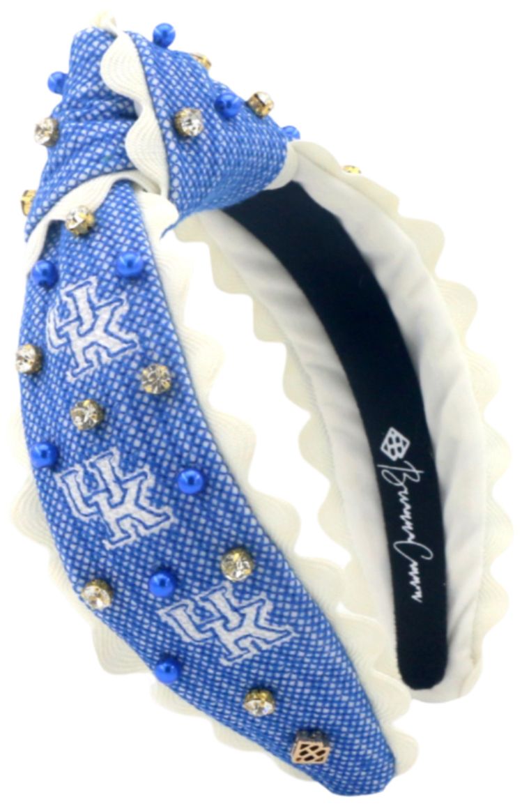 Brianna Cannon Girls' Kentucky Wildcats Cross Stitch Headband