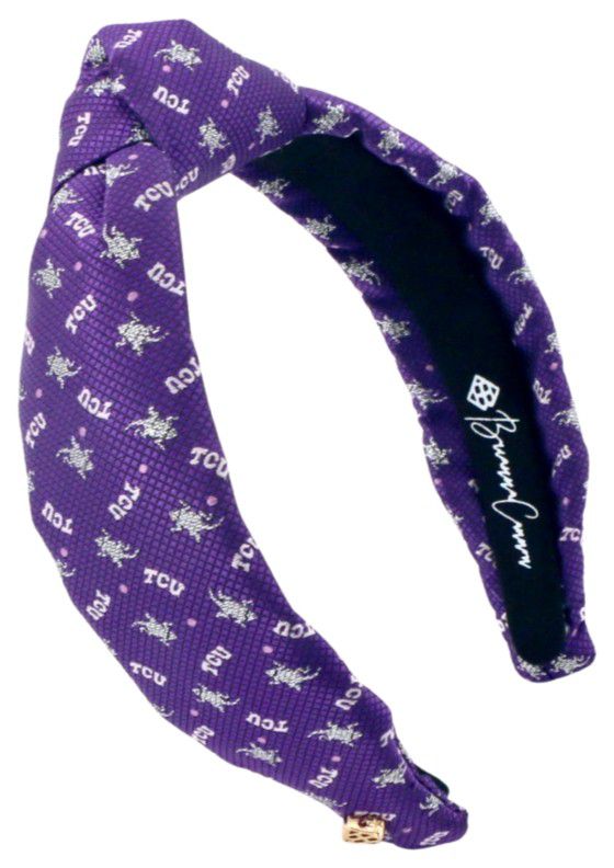 Brianna Cannon Girls' TCU Horned Frogs Woven Headband