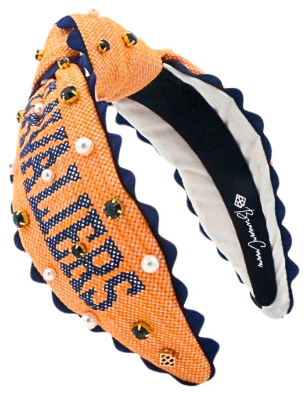 Brianna Cannon Girls' Virginia Cavaliers Cross Stitch Headband