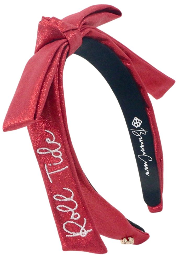 Brianna Cannon Women's Alabama Crimson Tide Thin Embroidered Headband