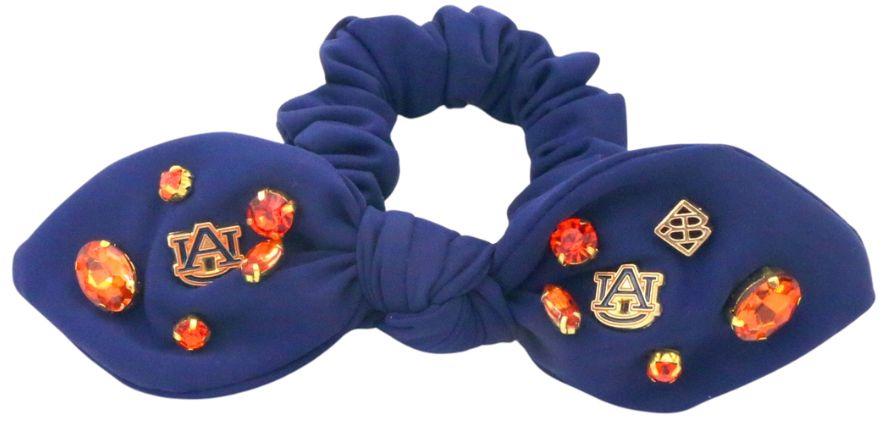 Brianna Cannon Women's Auburn Tigers Logo Bow Scunchie