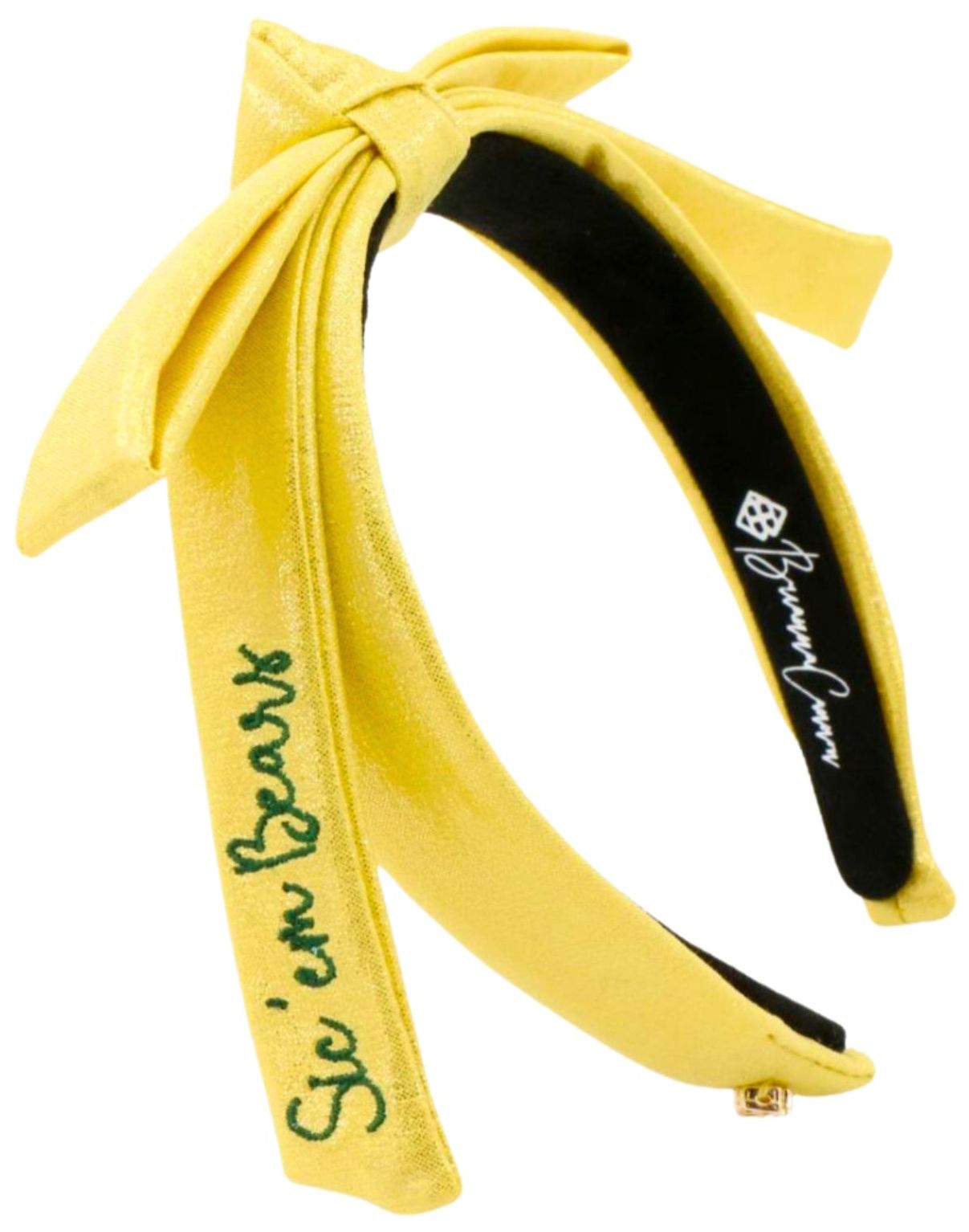 Brianna Cannon Women's Baylor Bears Thin Embroidered Headband