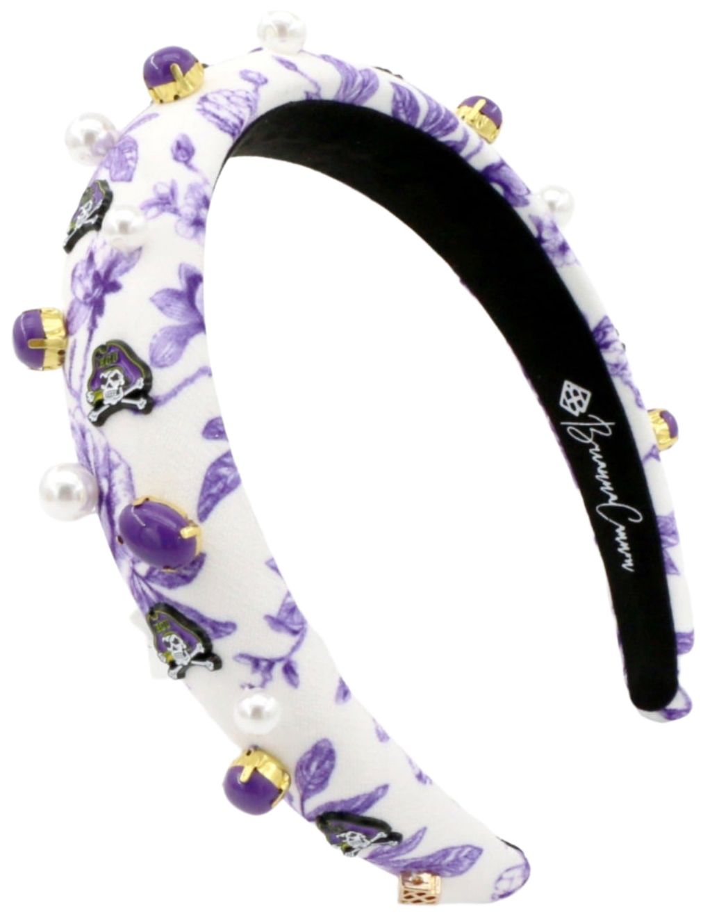 Brianna Cannon Women's East Carolina Pirates Floral Toile Headband