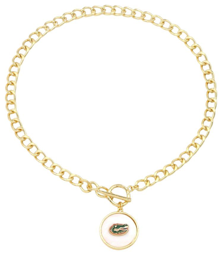 Brianna Cannon Women's Florida Gators Pearl Pendant Necklace