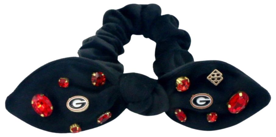 Brianna Cannon Women's Georgia Bulldogs Logo Bow Scunchie
