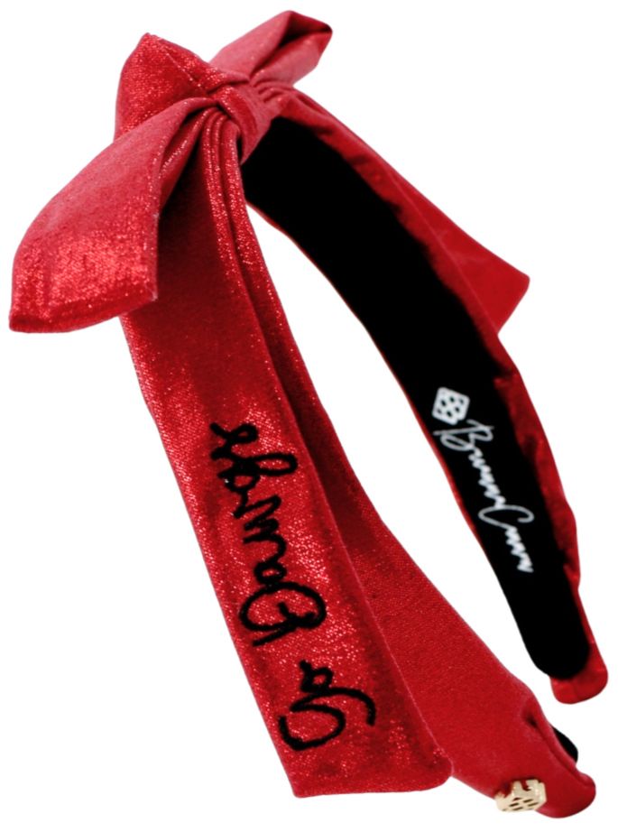 Brianna Cannon Women's Georgia Bulldogs Thin Embroidered Headband