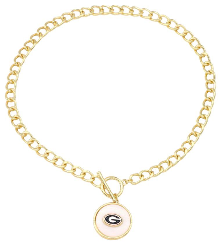 Brianna Cannon Women's Georgia Bulldogs Pearl Pendant Necklace