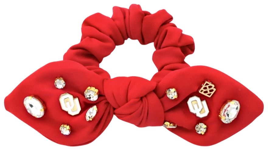 Brianna Cannon Women's Oklahoma Sooners Logo Bow Scunchie