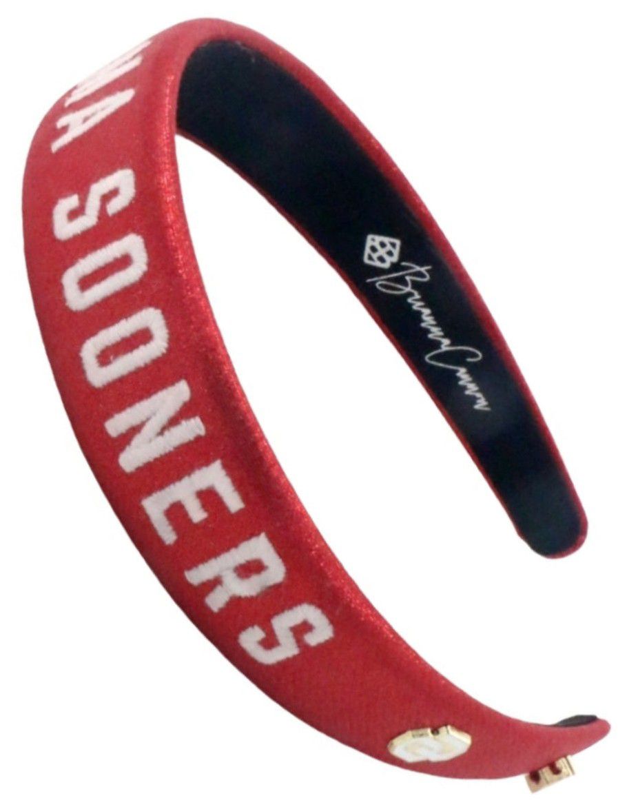 Brianna Cannon Women's Oklahoma Sooners Thin Embroidered Headband