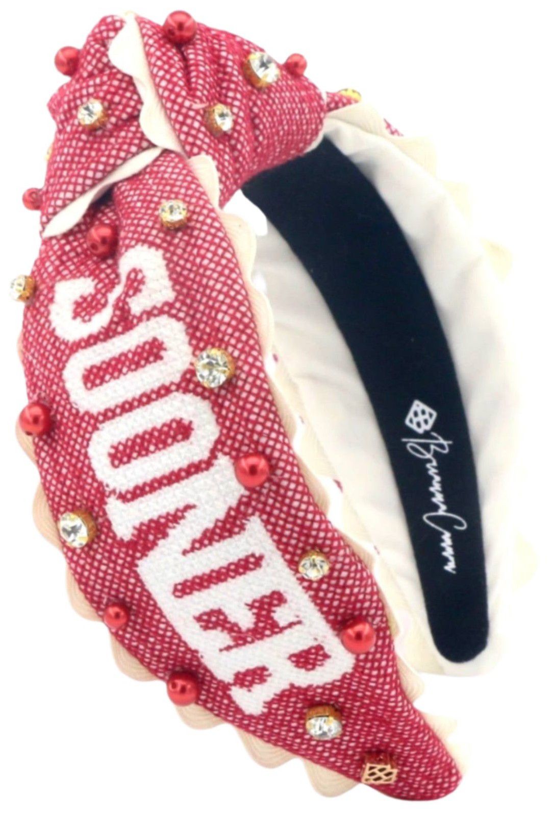 Brianna Cannon Women's Oklahoma Sooners Cross Stitch Headband