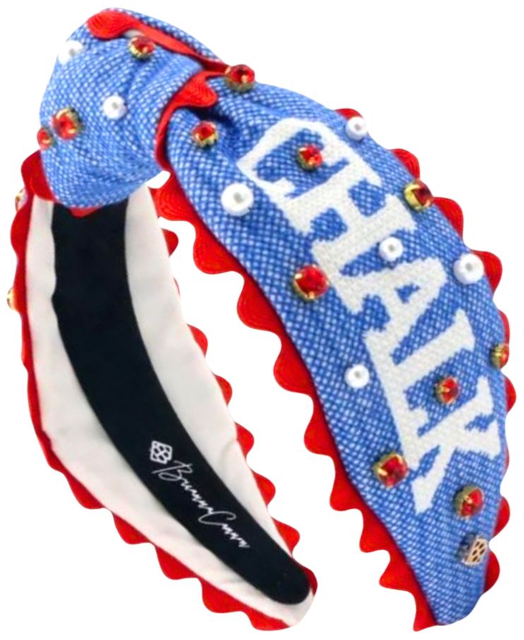 Brianna Cannon Women's Kansas Jayhawks Cross Stitch Headband