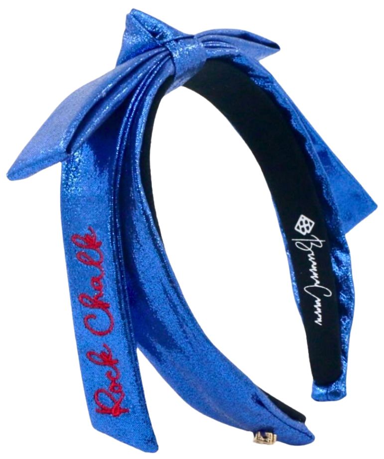 Brianna Cannon Women's Kansas Jayhawks Thin Embroidered Headband