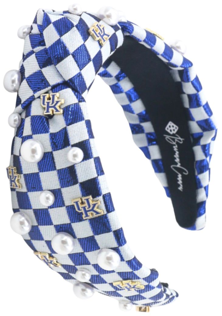 Brianna Cannon Women's Kentucky Wildcats Checkerboard Headband