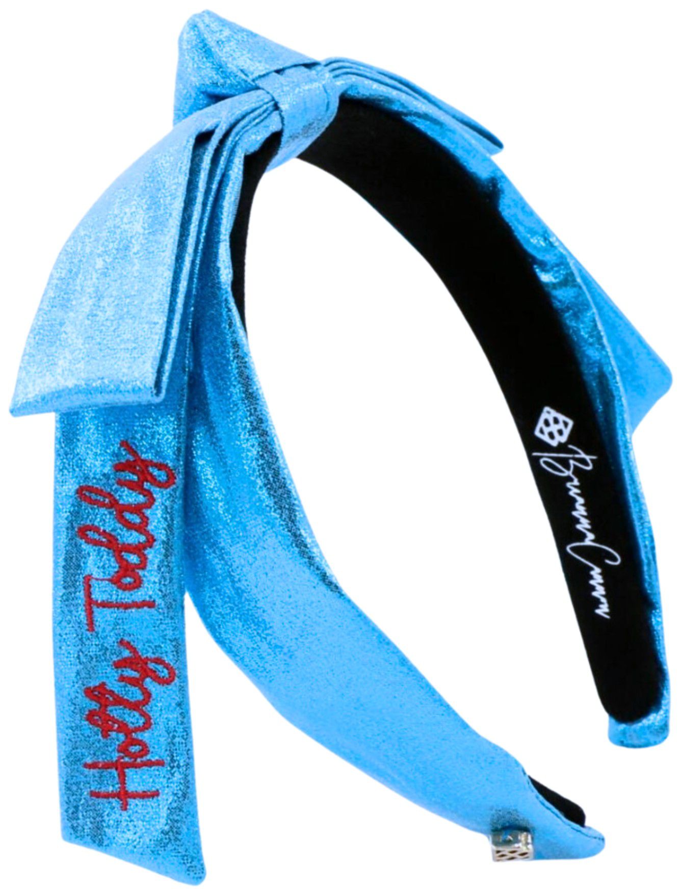 Brianna Cannon Women's Ole Miss Rebels Thin Embroidered Headband