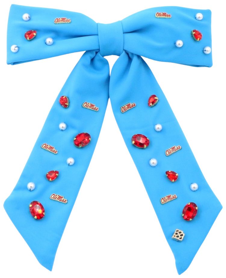 Brianna Cannon Women's Ole Miss Rebels Logo Bow Barrette
