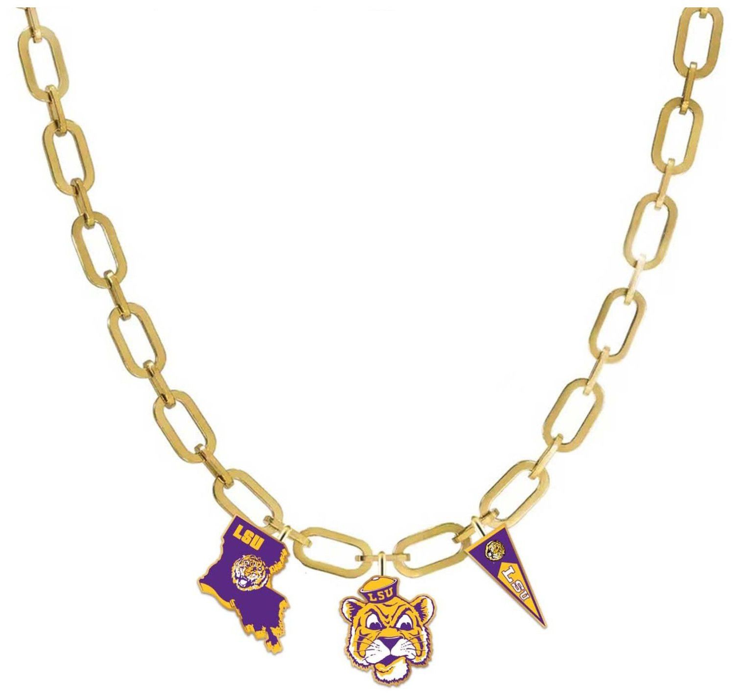 Brianna Cannon Women's LSU Tigers Charm Necklace