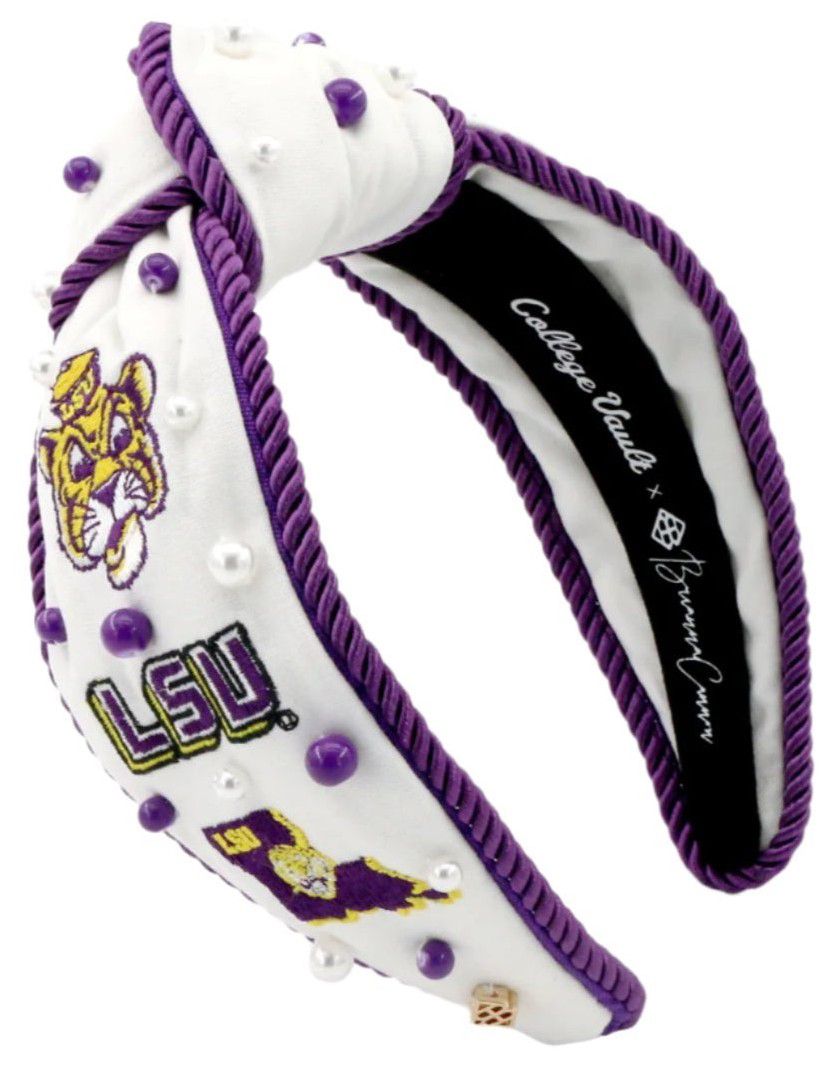 Brianna Cannon Women's LSU Tigers Vault Rope Headband
