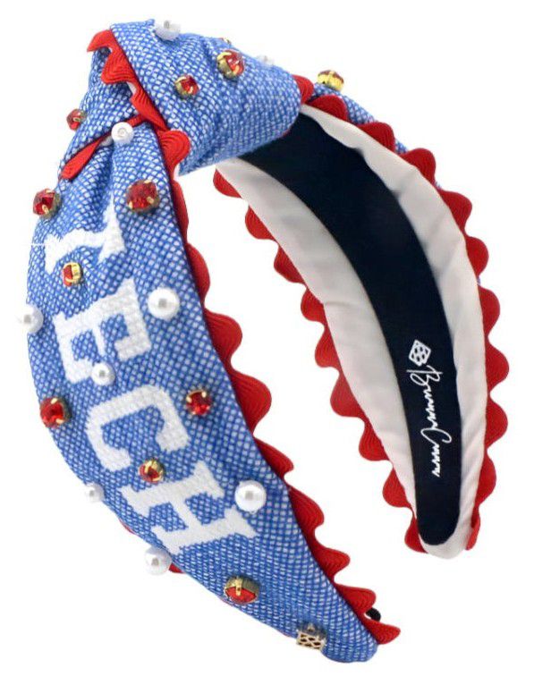 Brianna Cannon Women's Louisiana Tech Bulldogs Cross Stitch Logo Headband