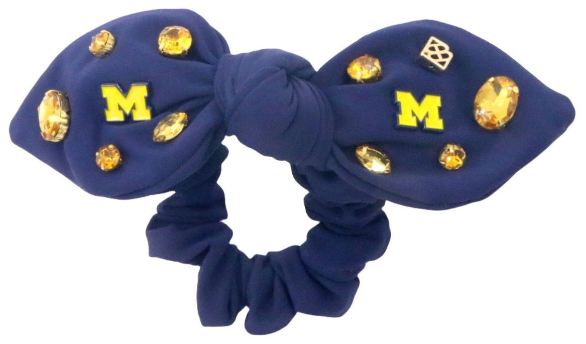 Brianna Cannon Women's Michigan Wolverines Logo Bow Scunchie