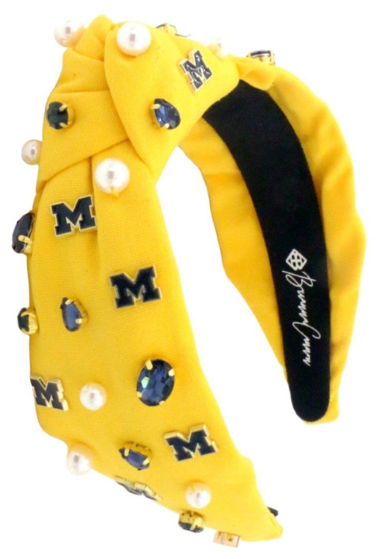 Brianna Cannon Women's Michigan Wolverines Logo Headband