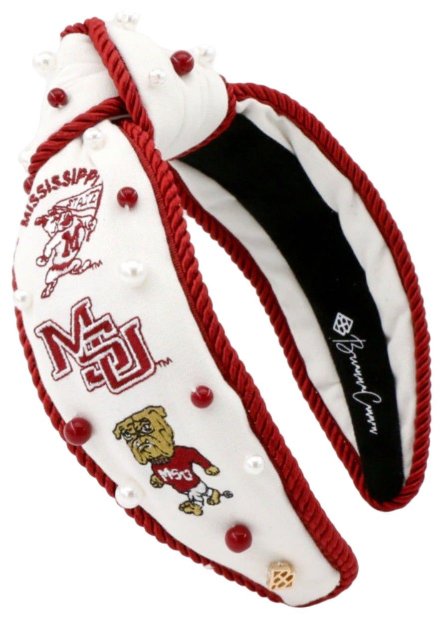 Brianna Cannon Women's Mississippi State Bulldogs Vintage Logo Headband