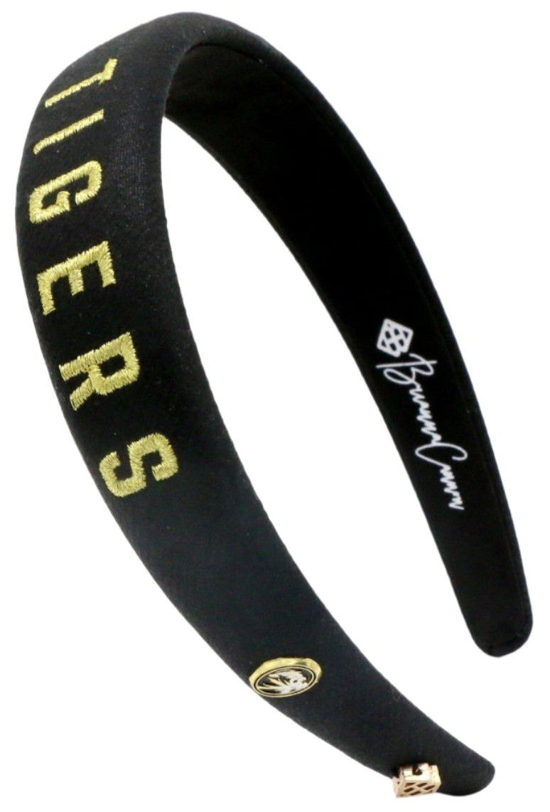 Brianna Cannon Women's Missouri Tigers Thin Embroidered Headband