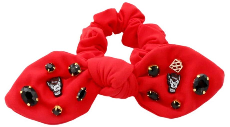 Brianna Cannon Women's North Carolina State Wolfpack Logo Bow Scunchie