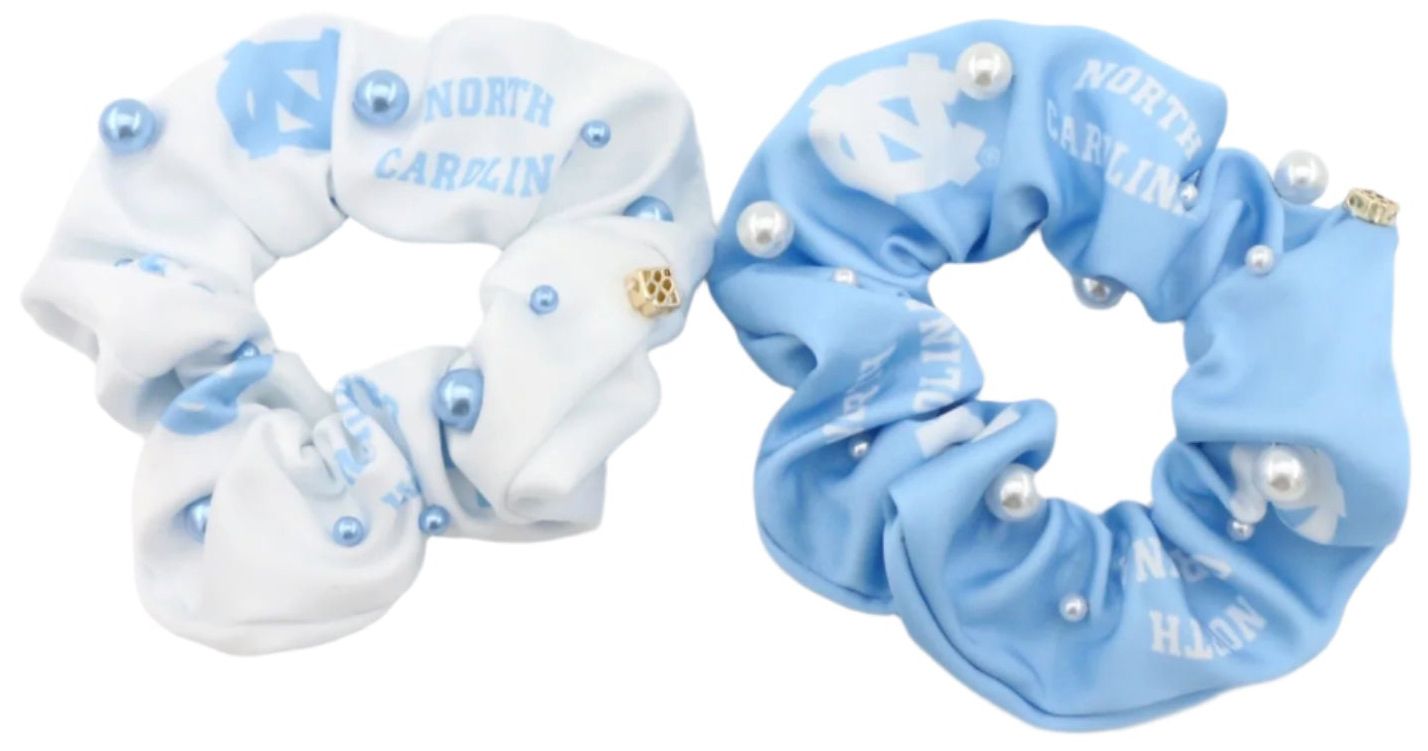Brianna Cannon Women's North Carolina Tar Heels Dual Scrunchie Set