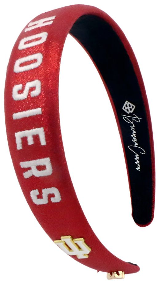 Brianna Cannon Women's Indiana Hoosiers Thin Embroidered Headband