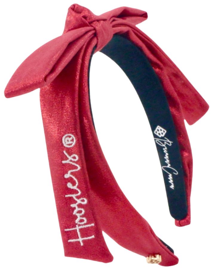 Brianna Cannon Women's Indiana Hoosiers Thin Embroidered Headband