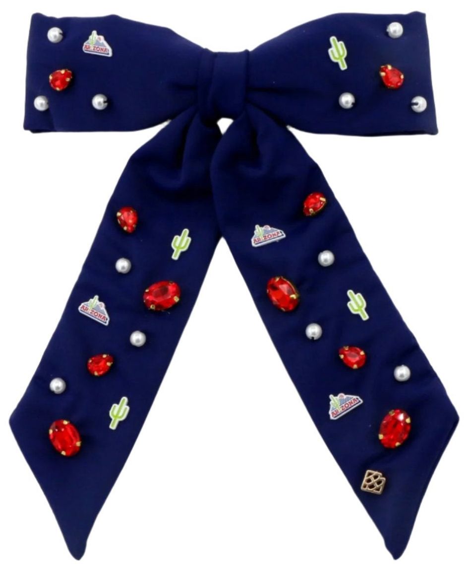 Brianna Cannon Women's Arizona Wildcats Logo Bow Barrette