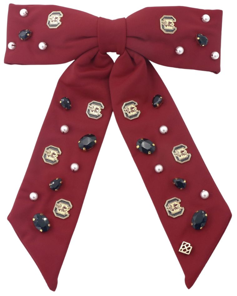 Brianna Cannon Women's South Carolina Gamecocks Logo Bow Barrette