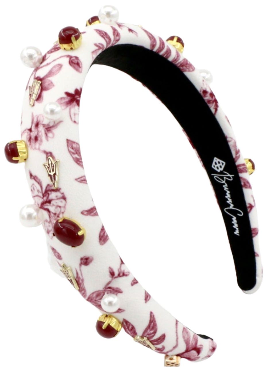 Brianna Cannon Women's Arizona State Sun Devils Floral Toile Headband