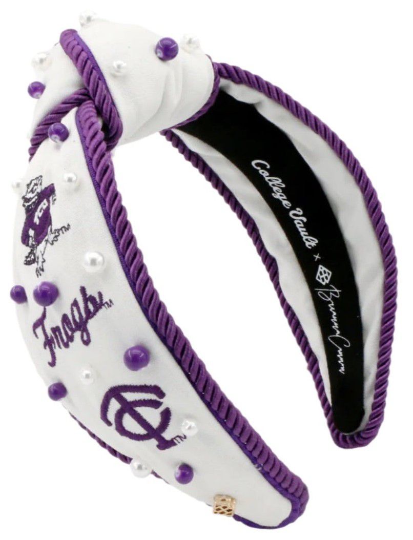 Brianna Cannon Women's TCU Horned Frogs Vault Rope Headband