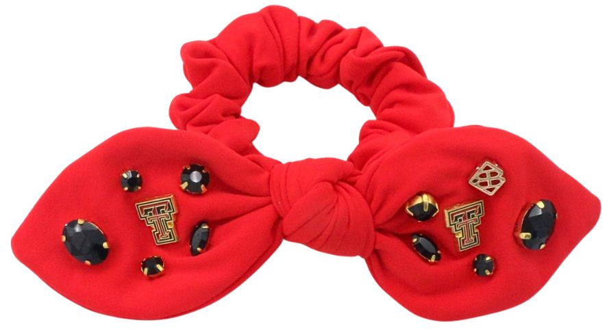 Brianna Cannon Women's Texas Tech Red Raiders Logo Bow Scunchie