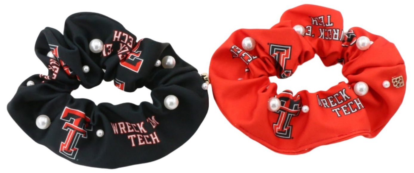 Brianna Cannon Women's Texas Tech Red Raiders Dual Scrunchie Set