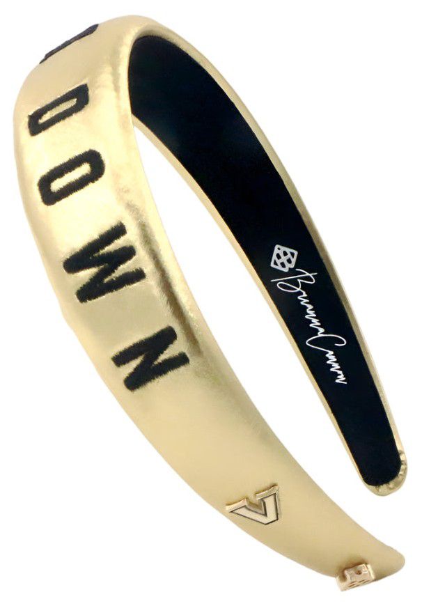 Brianna Cannon Women's Vanderbilt Commodores Thin Embroidered Headband