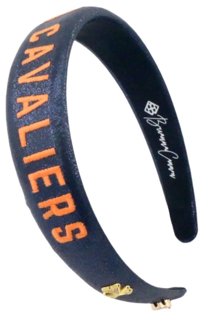 Brianna Cannon Women's Virginia Cavaliers Thin Embroidered Headband