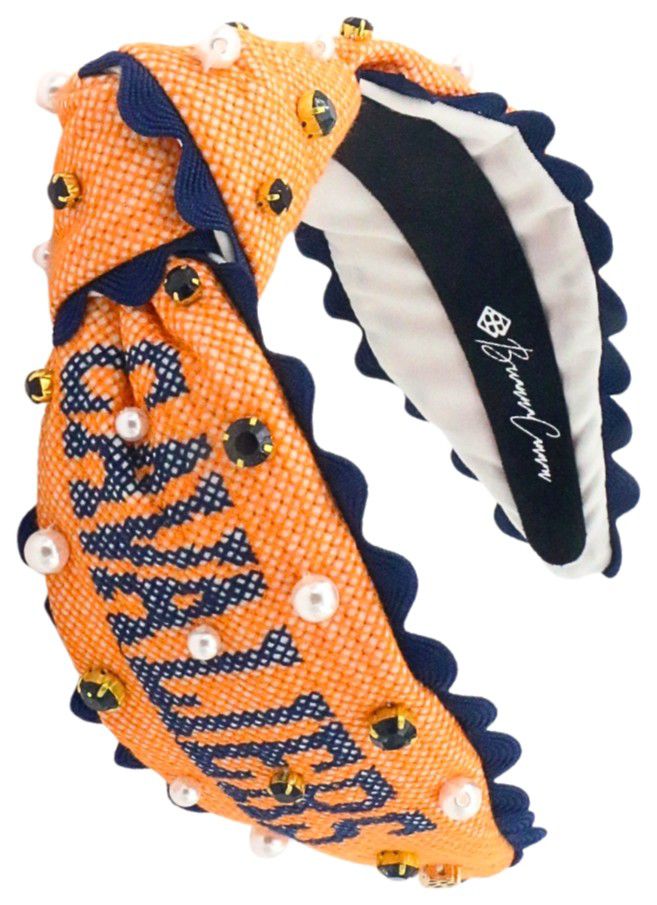 Brianna Cannon Women's Virginia Cavaliers Cross Stitch Logo Headband