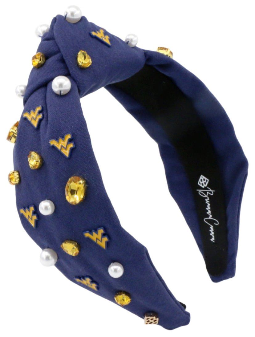 Brianna Cannon Women's West Virginia Mountaineers Logo Headband