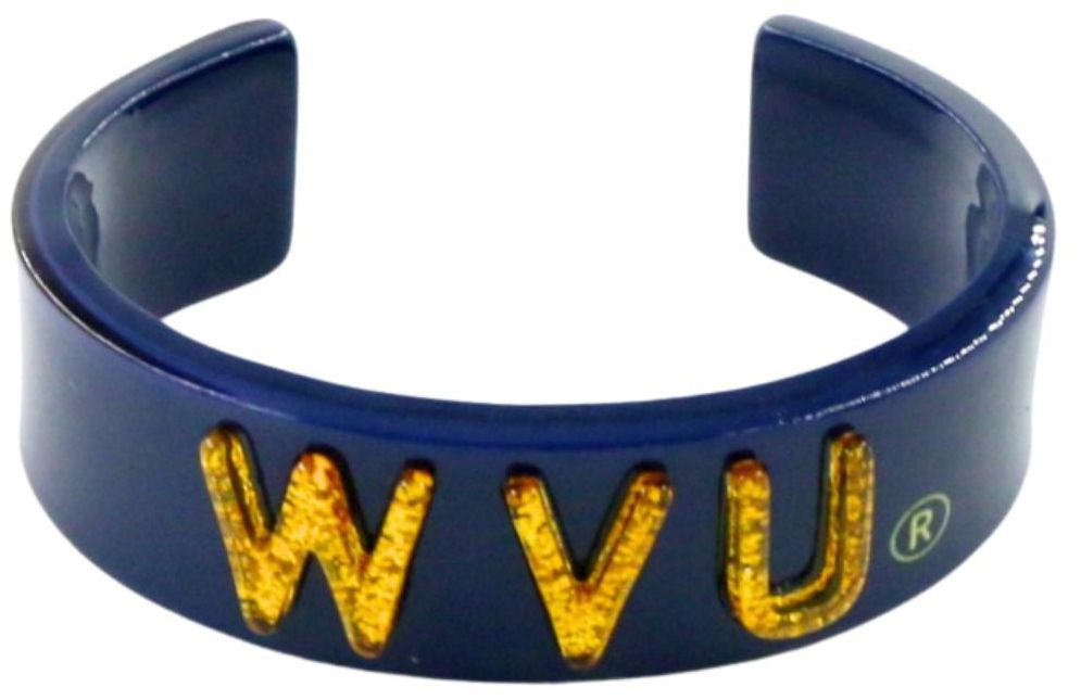 Brianna Cannon Women's West Virginia Mountaineers Resin Cuff