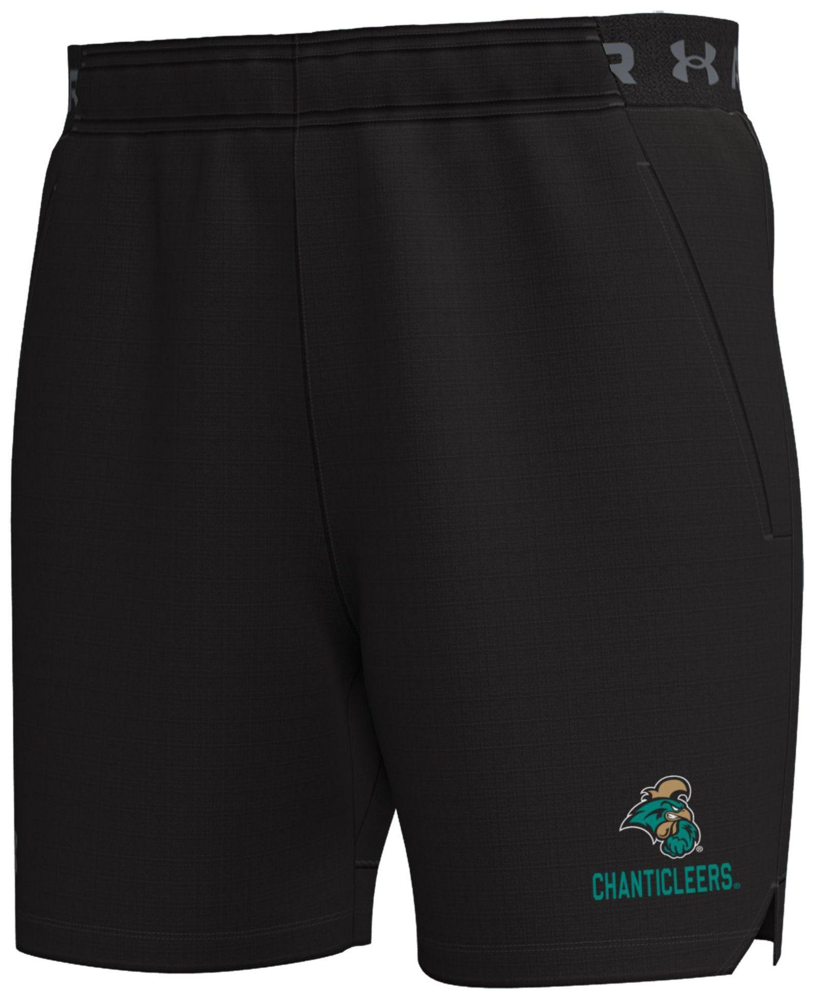 Under Armour Men's Coastal Carolina Chanticleers Black Vanish Woven 6" Shorts