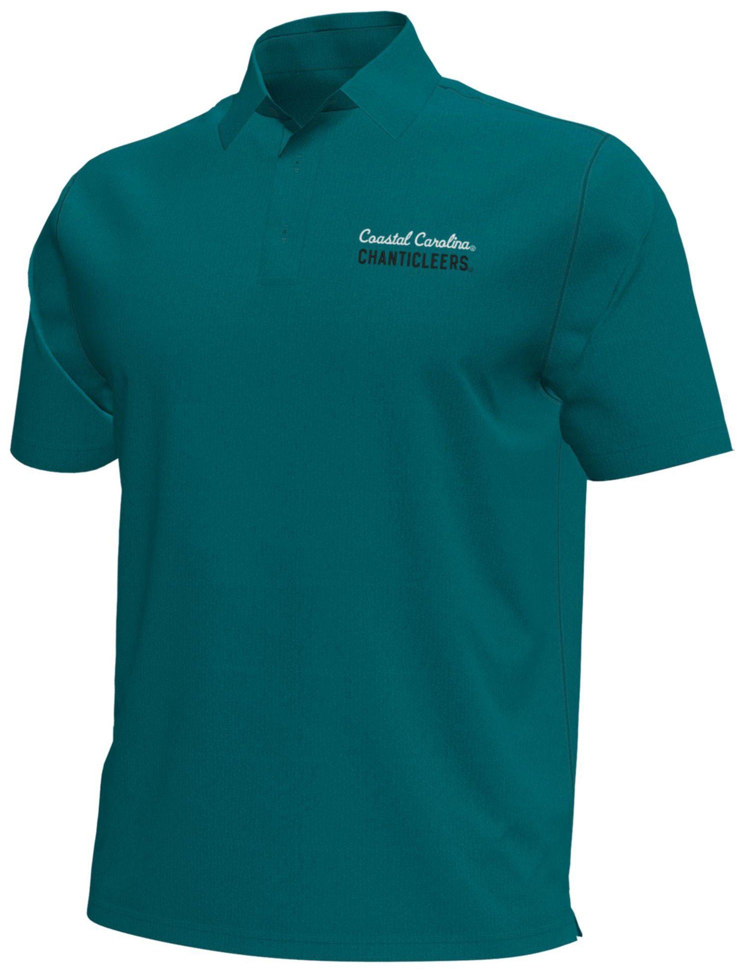 Under Armour Men's Coastal Carolina Chanticleers Teal Aura Golf Polo
