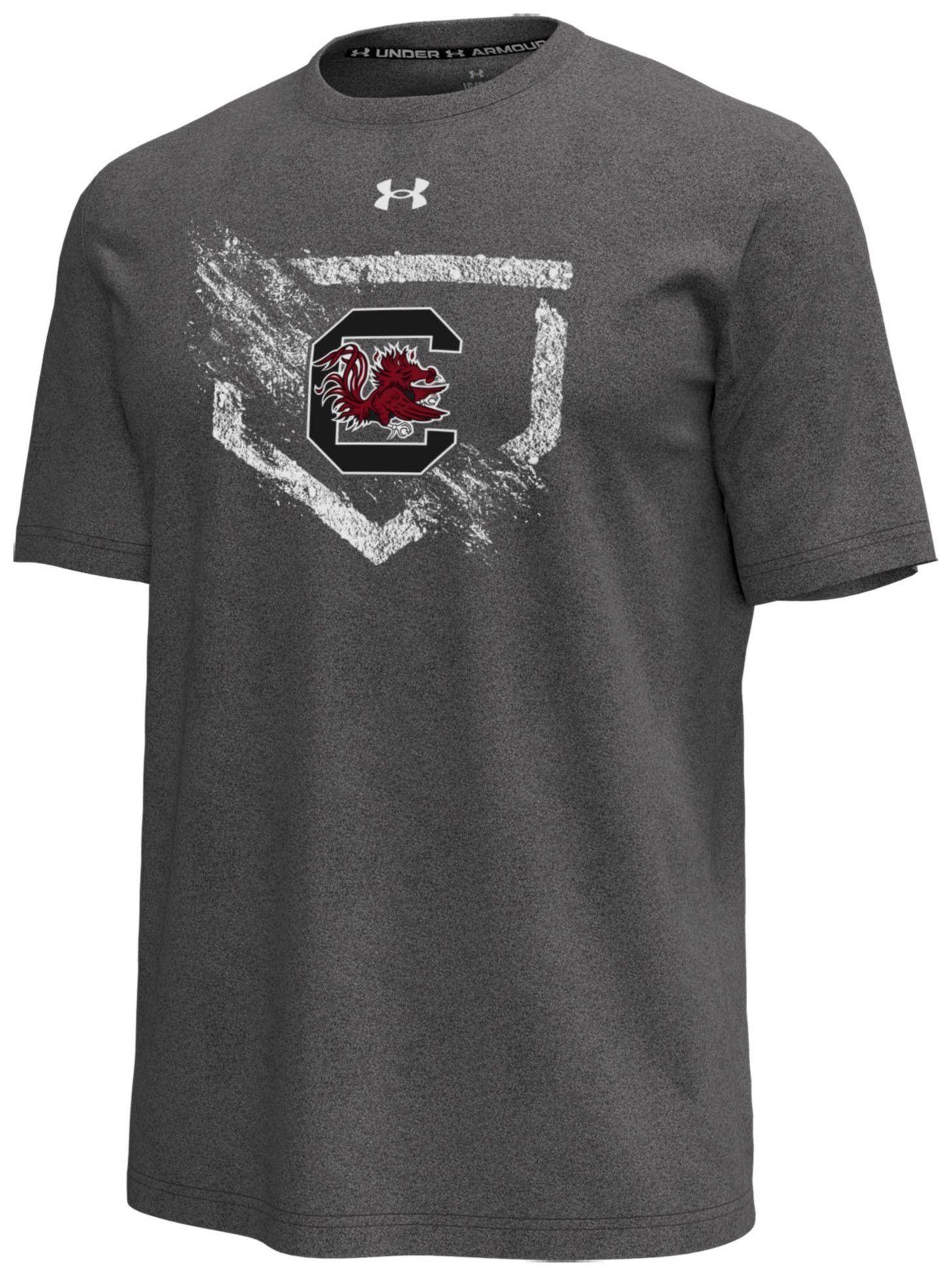 Under Armour Men's South Carolina Gamecocks Black Baseball Icon T-Shirt